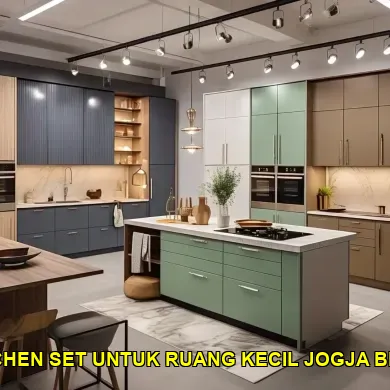 5 Inspirasi Desain Kitchen Set untuk Ruang Kecil di Taman Sari